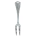 Produktbild Ginkgo International Hammered Finish Kitchen Tool, Stainless Steel Serving/Meat Fork, 12-1/2-inch, 1-Count by Ginkgo International