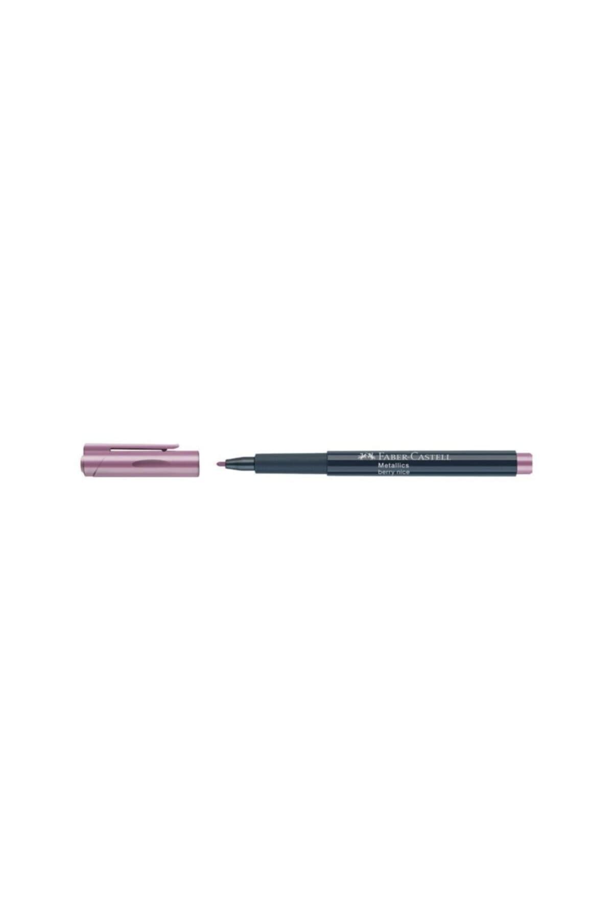 Faber-Castell Metalik Markör Böğürtlen, 10'lu