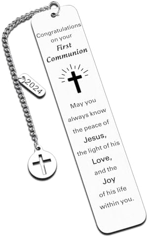 First Communion Gifts for Girls Boys Catholic First Communion Gifts for Godson Goddaughter Confirmation Gifts for Teenage Girls Baptism Gifts for Women Men Religious Gifts for Kid Easter Christmas