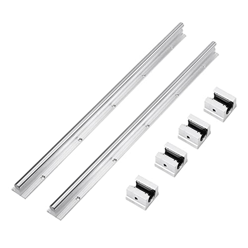 Rail de guidage linéaire CNC SBR12 500mm avec roulement à billes cylindrique 12mm
