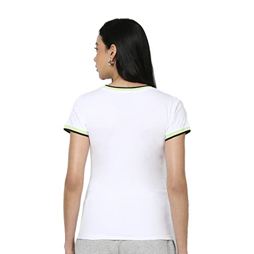 Image of Bewakoof Women's Solid Slim Fit T-Shirt