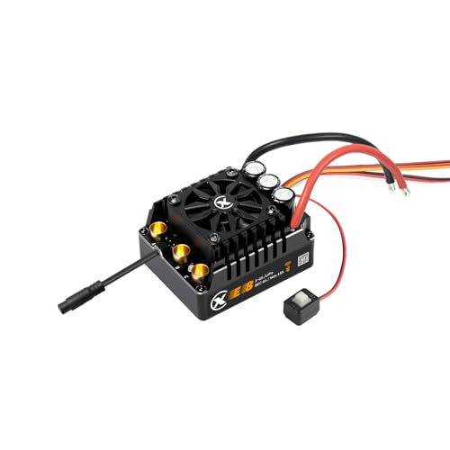 XC E8 Sensored Electric Brushless Motor Controller for RC Car, 3-6S Lipo,160A Continuous...