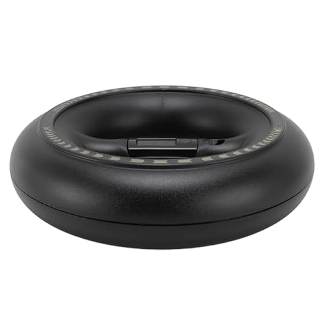 Smart Display Wrist Trainer Ball, Enhanced Grip Wrist Strengthener Forearm Exerciser Ball with Curved Handle for Arm Finger Chest Back Muscle, Suitable for Home or Office