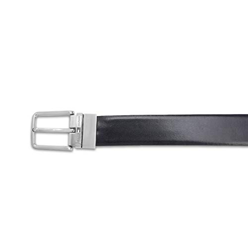 Tommy Hilfiger Mens Leather Buckle Closure Formal Belt - Image 4