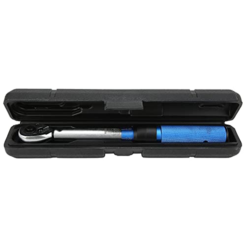 TOOLSGO Torsion Wrench Alloy Steel Adjustable Drive Spanner with Scale Manual Repair Tool 5?25N.m for Automobile Vehicle Bike