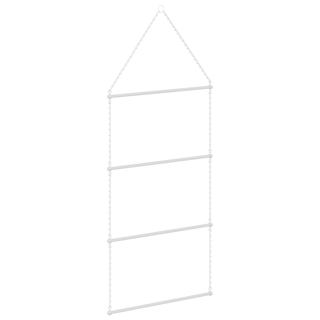 vidaXL Soporte para Manta de Montura Acero Inoxidable Plateado