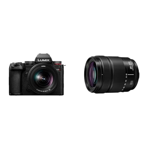 Image of Panasonic LUMIX S5II Mirrorless Camera (DC-S5M2KK) with LUMIX S Series 28-200mm F4-7.1 Macro O.I.S. Lens (S-R28200)