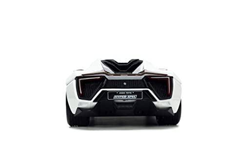 Jada Hyper-Spec 1:24 W Motors Lykan Hypersport Blanco miniatura 5