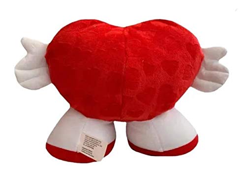 Coração Vermelho De Pelúcia Eu Te Amo 25cm