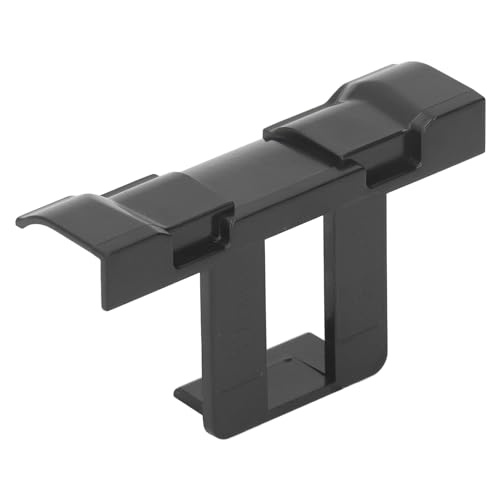 Hyuduo 20Pcs Solar Panel Drain Clamp Holder T Shape Durable Roof Mounting Clip for Solar Panels, UV-Resistant T-Clamp with Water Drainage Design, Easy Installation Solar Mounting Hardware