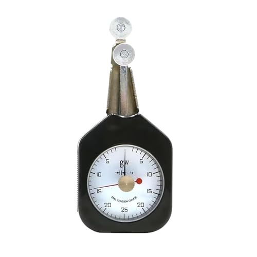 1Pcs DTF Yarn Tension Tester Meter Double Pointer for Textile Industry(100-10-100gw)