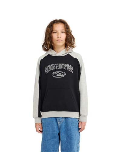 Sweat Capuche Garçon Confortable Quiksilver No Teacher pour Ado Actif