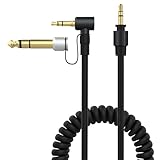 Alitutumao 3.5mm to 3.5mm & 6.5mm Aux Audio Cable, Headphone Extension Cord Compatible with Monster Beats Solo Pro Detox by Dr Dre Headphones (Black)