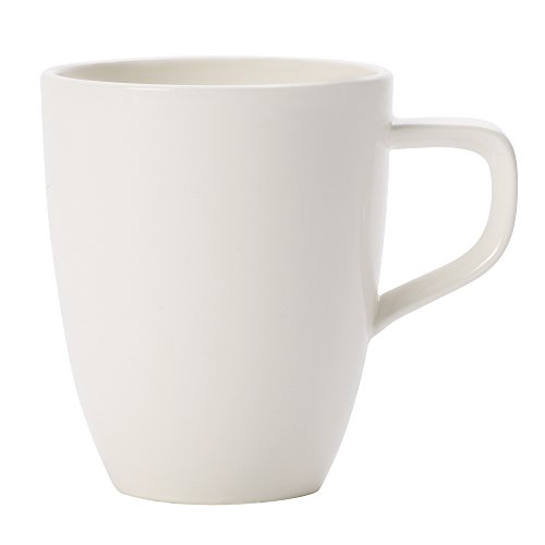 Juego de 6 tazas de porcelana blanca Artesano Villeroy & Boch miniatura 1