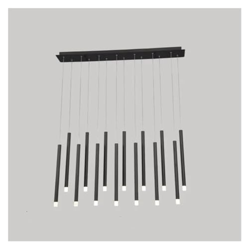 Lámpara Colgante LED de estilo moderno y elegante color negro perfecta para iluminar cocinas