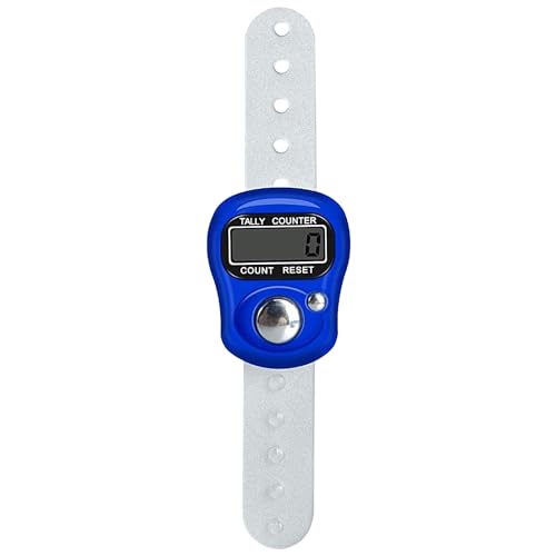 指用 数取り器 デジタル 計数 カウンター 電子フィンガー デジタルカウンター 計数器 数取器 小型 簡単 軽量 指用 電子カウンター 数とり器 カウント数 手動クリッカー ピッチカウンター ゴルフ/グッズ/編み物のカウントに