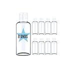 MÁXIMA CALIDAD. Botellas de viaje fabricadas con polietileno altamente resistente y 100% libres de BPA (Bisfenol A, producto químico perjudicial para la salud y el medio ambiente). Material duradero para garantizar un uso prolongado. Botellas transparentes, inodoras, no tóxicas y reciclables.