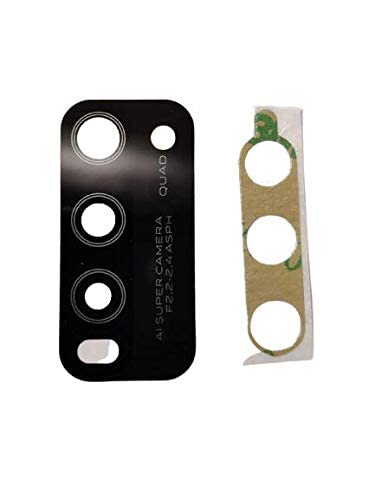 mozomart back camera glass with adhesive compatible with vivo y30 5g
