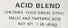 Acid Blend - 1 lb.