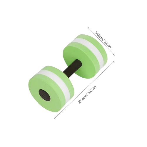 Par de mancuernas acuáticas para ejercicio en piscina miniatura 2