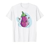 Cute Kawaii Eggplant Vegetable