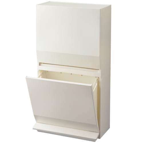 �S�~�� �_�X�g�{�b�N�X �ʘH�Ŏg����y�_�����ʃX�g�b�J�[ 2�i 45L �z���C�g ���{�� �㉺ �e 22.5L �傫���J�� ���^ �R�� ���H ������� �L�b�`�� �V���v���ȃf�U�C�� �L���X�^�[�t�� ���[�ɂ�