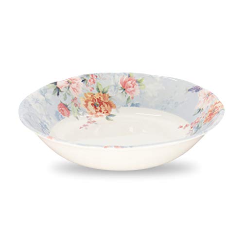 Tudor Royal Collection 30-Piece Premium Quality Porcelain Dinnerware Set, Service For 6 - Crimson Design, See 10 Designs Inside! #TOP6