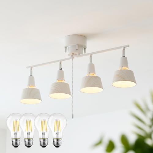 Amazon | VENTOTA シーリングライト 4灯 LED対応 シーリング スポット