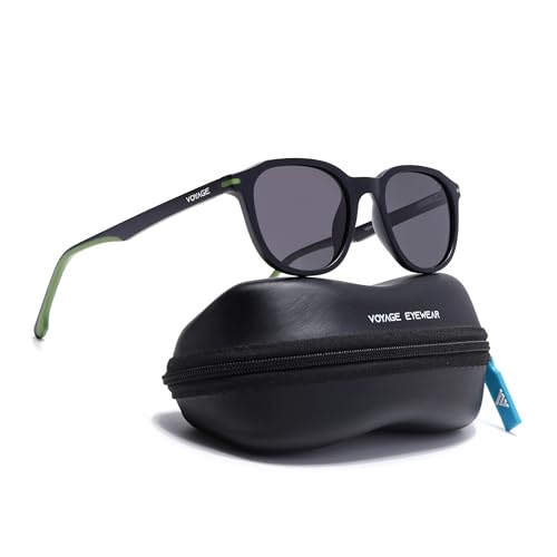 Image of Voyage Square UV Protected & Polarized Sunglasses for Men & Women