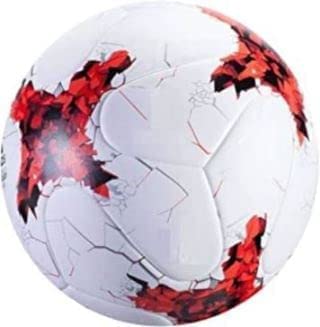 Sport: Size-5 Rubber Football Ball (White & Red)-image-28