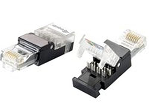 Equip Lot de 2 connecteurs RJ45 Cat5e non blindés Werkz
