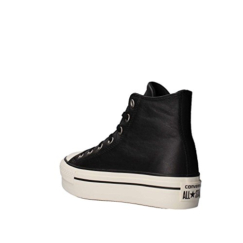 Converse Ctas Hi Platform Leather, Sneaker a collo...