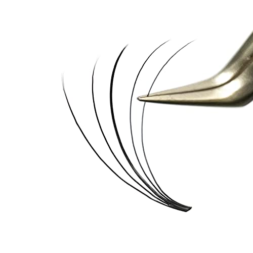 Ventilateurs hybrides 5D extensions de cils russes pré-fabriqués D Curl Mixed