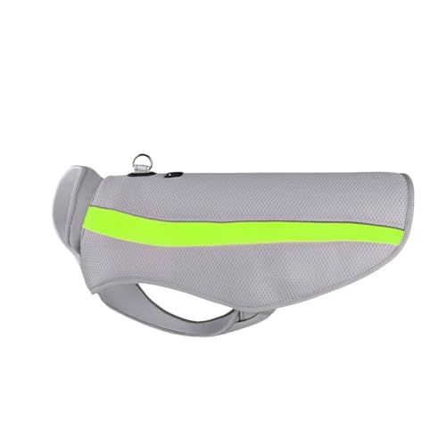 Kirnuoクールベスト 犬 冷感犬服 小型犬 中型犬 大型犬 ペットクーリングベスト ペット用品 ドッグウェア 冷却コート ひんやり 夏 ベスト クール犬用夏服 夏服 熱中症対策 暑さ対策 快適 着脱簡単 通気 汗吸収 冷却 軽量 散歩 外出 散歩 (グ