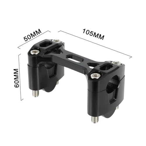 Alzas manillar 22mm KLX 100 L para corregir postura de pilotaje 3