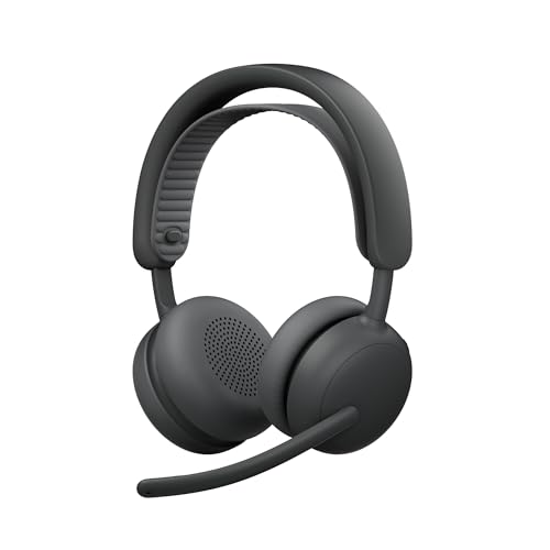 Logitech Zone Wireless 2 ES - Casque sans Fil Anti-Bruit avec ANC Hybride adaptative, Bluetooth, Graphite