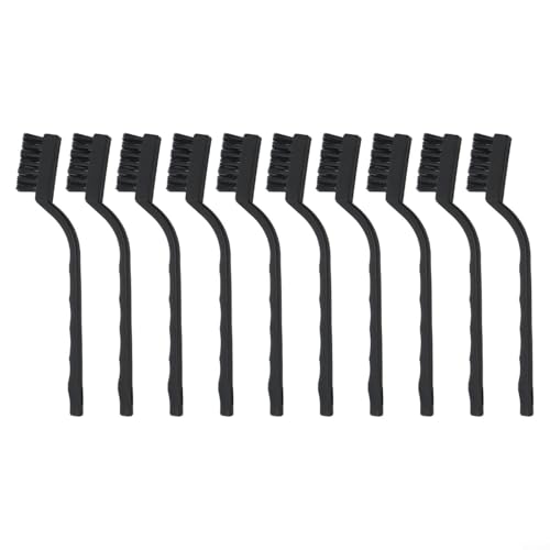 10 Nylon Brushes for Cleaning Mini 7inch Tools for Rust Removal in Industrial Applications
