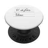 Photo Gallery personalizzato v è per vera name studente kindergarten girl popsockets popgrip intercambiabile Photo Gallery personalizzato v è per vera name studente kindergarten girl popsockets popgrip intercambiabile