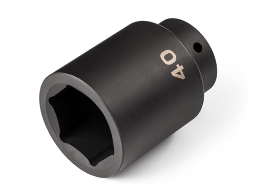 Image of TEKTON 1 /2 Inch Drive x 40 mm Deep 6-Point Impact Socket | SID23140
