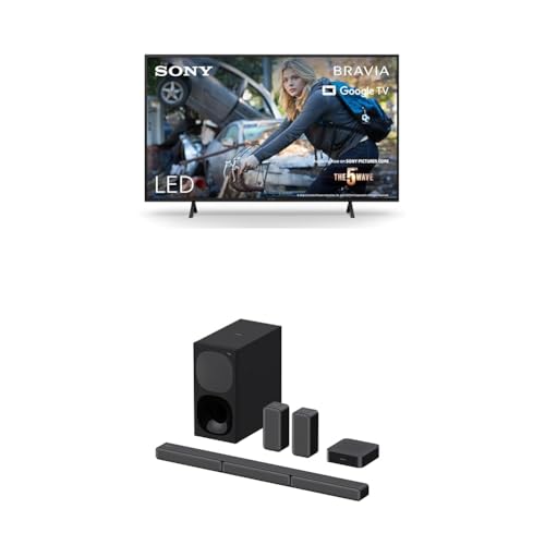 Sony BRAVIA | KD-50X75WL | LED | 4K HDR | Google TV HT-S40R - 5.1.-Kanal-Soundbar, Schwarz