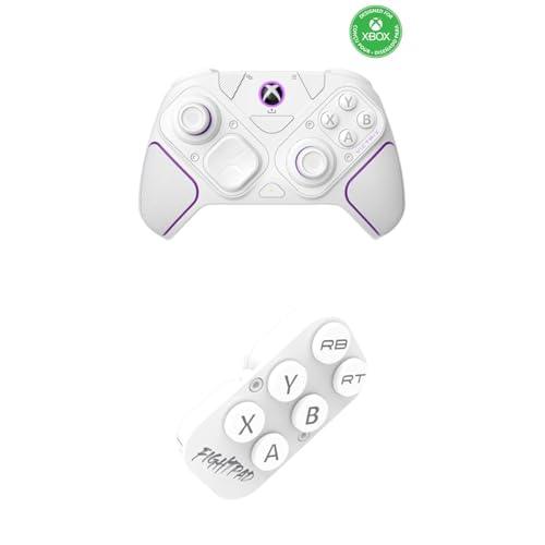 PDP by TURTLE BEACH VICTRIX Pro BFG XB �z���C�g & �V�^�U�{�^�����W���[�� �z���C�g�Z�b�g�y���[�J�[�����p�[�c�z