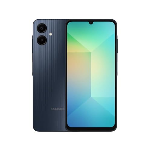 Celular Samsung Galaxy A06 5G 128GB, 4GB, IP54, Tela 6.7' - Preto