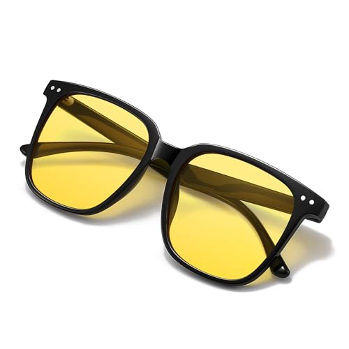 Image of HD Night Vision Glasses for Men and Women, Anti-Glare Goggles for Night Driving