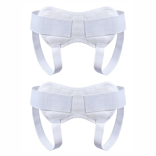2 Pcs Faja Médica para Hernia, Soporte Ajustable, Pequeña miniatura 1