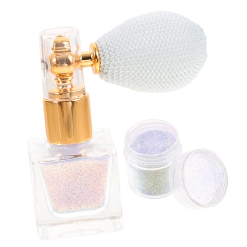 Baluue Spray for Hair Body Makeup Makeup Highlighter Body Spray 2 Bottles/kit Portable Easy to Use