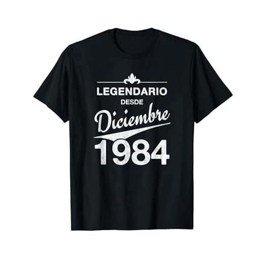 40 cumpleaños Nacido en Diciembre de 1984 Vintage 40 años Camiseta