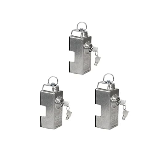Blaylock DL-80 Cargo Trailer Door Lock - 3-Pack of Keyed Alike Locks