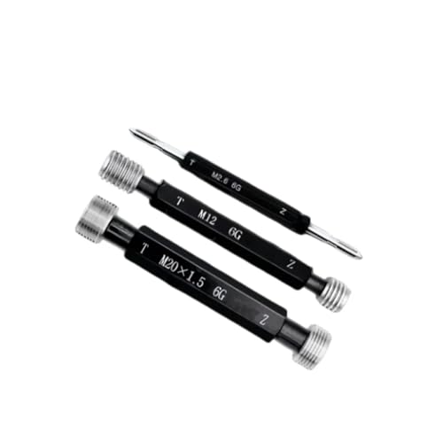 1PC Steel Mer-cury Gage Metric Fine Thread Gauge 6G M0.8M1.2M2M2.5M3M4M5M6M7M8M9M10M12M13M14M15 (M5X 0.8-6G) miniatura 1