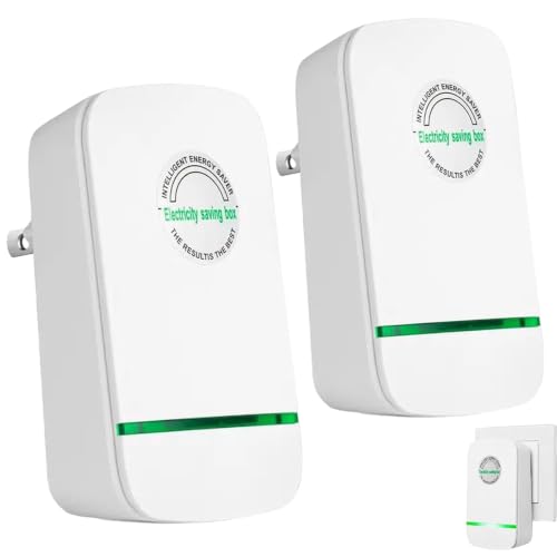 2026 New Universal Energy-Saving Box, Reduce Electricity Bills, Plug-and-Play, Power Factor Corrector for Home and Office Use (2Pcs)