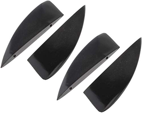 SGerste - Aletas de repuesto para kitesurf, tabla de surf y deportes acuáticos (4 unidades)